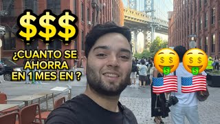 ¿ CUÁNTO se AHORRA💰en 1 MES en EEUU 🇺🇸?💵🇨🇱