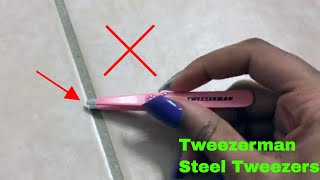 ✅  How To Use Tweezerman Stainless Steel Tweezers For Eyebrows Review