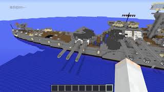 マイクラ艦隊計画 13隻目 古鷹