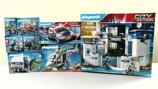 Playmobil unboxing : Police (2016) – 6877, 6879, 6919, 6920, 6921, 6922, 6923, 6924