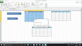 First VBA program - msgbox (output method)