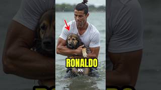 Cristiano Ronaldo Saves The Dog - Ronaldo Shorts ( Ai Adventures ) #cristianoronaldo #aishorts