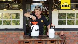 How To Use Pressure Spray Bottles For Gardening