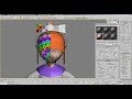 행자의 초초보 3dmax 48강 캐릭터얼굴매핑