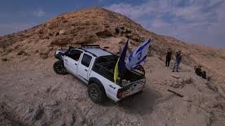 4x4 off road  טיול ג׳יפים מעלה משורה