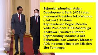 Bertemu Pimpinan ADB, Jokowi Pamer Sukses Suntik Vaksin 330 Juta 330 Juta Warga