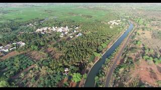 Drone Shots of Chatrapatti, Madurai district Village in Tamil Nadu - View From Top - 2