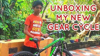 UNBOXING A  NEW GEAR CYCLE 🚲🚲🚲