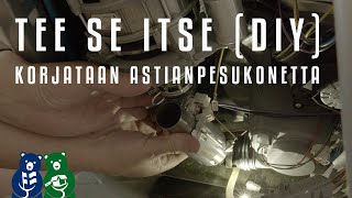 Tee se itse (DIY) | Korjataan astianpesukonetta (Gram OM60-00T)