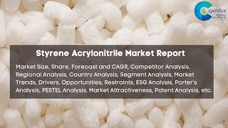 Styrene Acrylonitrile Market Report 2024