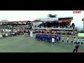 Sialhawk VC Team give Champhai Kanan VC team (winner) a Guard of Honour after final match