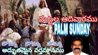 మట్టల ఆదివారము ( PALM 🌴 SUNDAY )