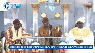 Serigne Moustapha Sy Maktoum/ Ziar Mawlid 2015