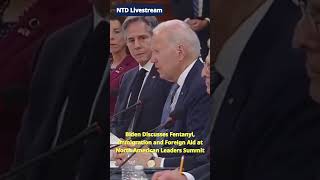 Biden Discusses Fentanyl Crisis, Immigration and Foreign Aid at North American Leaders Summit