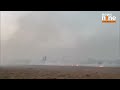 haryana parali news stubble burning on kurukshetra road karnal news9