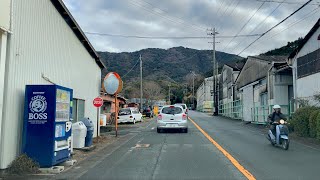 Route to Work from Gamagori City via Toyokawa City to Toyohashi City Aichi Japan | 4K HDR