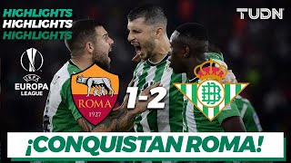 Highlights | Roma 1-2 Betis | UEFA Europa League 22/23-J3 | TUDN