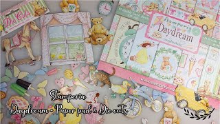 JustHandmade - Stamperia DAYDREAM - Paper pad \u0026 Die cuts