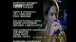 Californication (snippet)  [Studio, VH1 - Behind The Music, 2002]