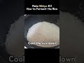 make sikhye 2 how to ferment the rice koreanrrecipe