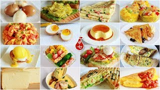 【鸡蛋的100种做法】第一集 | 100 Egg recipes | All about cooking eggs | 最全鸡蛋料理攻略 | #1-#23