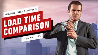 GTA 5 Load Times Comparison: PS4 vs. PS5