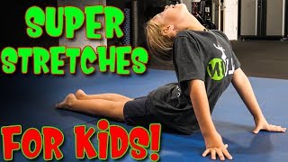 🏆💪SUPER SIMPLE STRETCHES For Kids & Gymnasts  🤸‍♀️ Build a STRONG Body 💪🥇