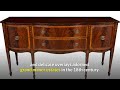 antique buffets history style and value