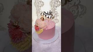 Bride to be cake✨Follow for more!🩷#cake #bride #trending #cakeart #shorts #follow #cakedesign