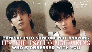 Bumping into Someone not knowing It's the Psycho Mafia KIng who's obsessed with You || Jungkook FF