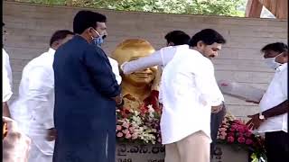 AP CM YS Jagan pays tributes to Dr.YSR on Birth Anniversary at Idupulapaya