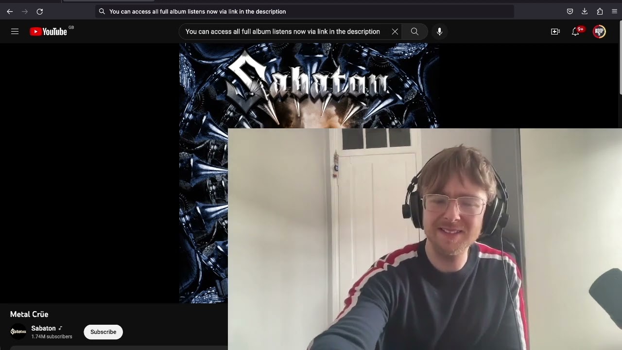 Sabaton - Metal Crue First Time Listen & Reaction - YouTube