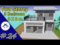 8x8m. House | Two Storey | 3 Bedromm