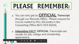 ACCESSING Your Transcript Student VUE Google Slides