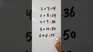 Multiplication challenge for math expert 😜😊#shortvideo