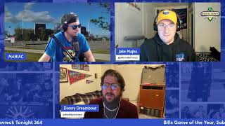 Bills Game of the Year, Sabres Stumble, UB Bowl EligiBULL, Penguin Recap | Trainwreck Tonight 364