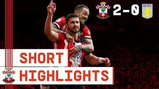 90-SECOND HIGHLIGHTS: Southampton 2-0 Aston Villa | Premier League