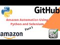 Amazon Automation With Selenium and Python | Part 1