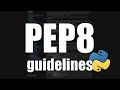 PEP8 guidelines for Python developers