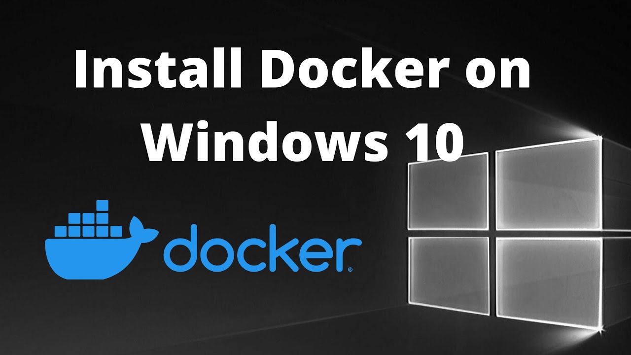 Docker install.