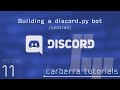 Command specific error handling - Building a discord.py bot - Part 11