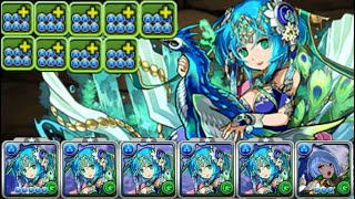 【パズドラ】新覚醒『属性コンボ強化』がついたサラスヴァティ使ってみた