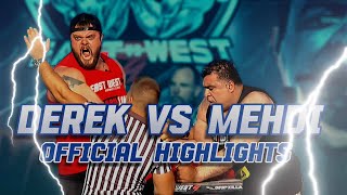 Derek Smith vs Mehdi Abdolvand Official HIGHLIGHTS