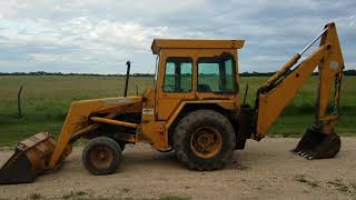 1974 John Deere 410 Backhoe Walk Around