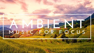 4 Hours of Ambient Study Music to Concentrate - Deep Focus Music For Concentration
