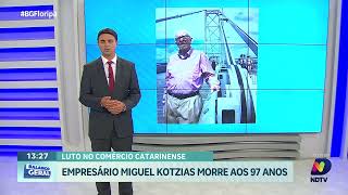 Luto no comércio catarinense: morre aos 97 anos o ícone Miguel Kotzias