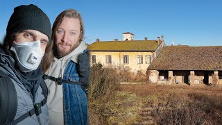 VILLA ABANDONED 25 YEARS AGO, INSIDE THEY LEFT EVERYTHING BEFORE LEAVING