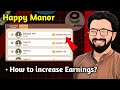 Happy Manor Trick  | How to play | Live Withdraw | Real or Fake | Earn 10000 rupees daily