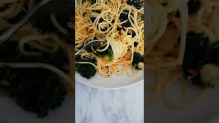 Easy Kale Pasta Recipe #shorts