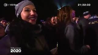 East 17 It's Alright Willkommen 2020 New Year's Eve Silvesterparty am Brandenburger Tor Berlin ZDF